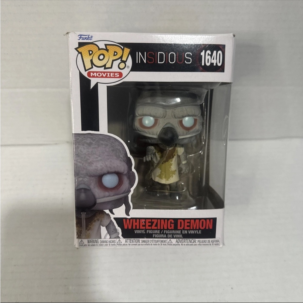 Funko Pop! Insidious Wheezing Demon Vinyl Figure - Gray, White & Blue Eyes